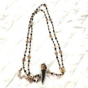 Black Boho Necklace